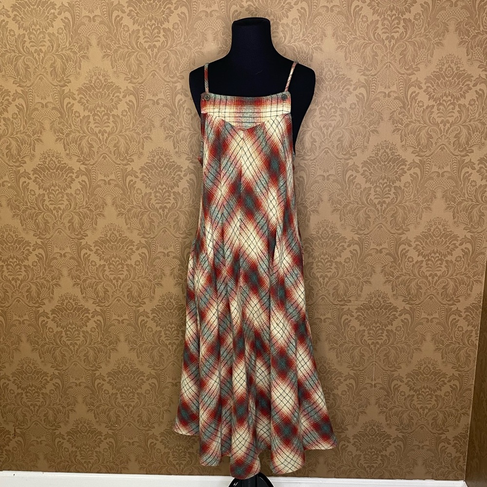 Plaid Sleeveless Dress